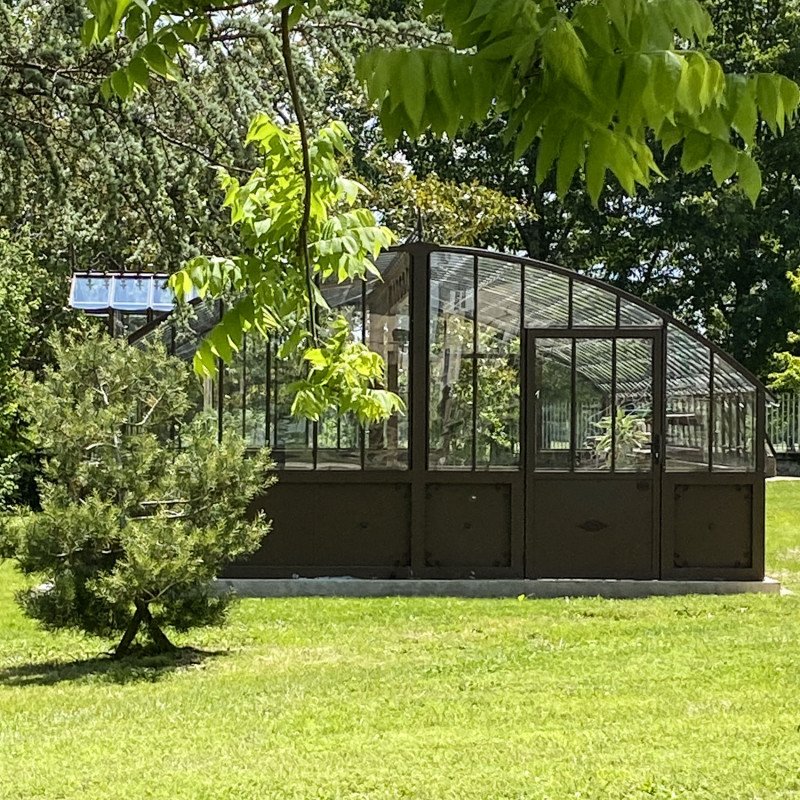 Invernadero de Antaño Amboise, de 5,60 m de ancho, sobre base de aluminio. - Imagen 2