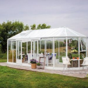 Invernadero de Aluminio y Cristal «Espaciosa»