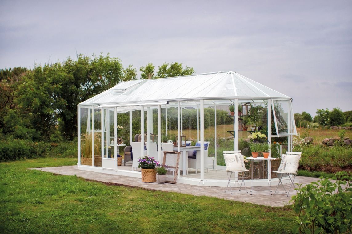 Invernadero de Aluminio y Cristal «Espaciosa»